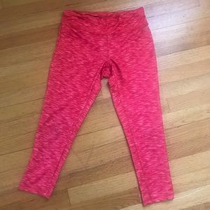 Jockey pink leggings